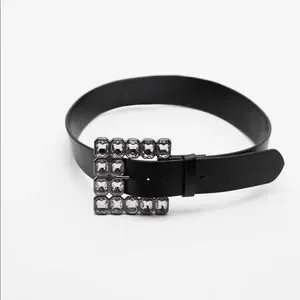 Zara | Accessories | Bloggers Fav Zara Bejeweled Buckle Belt  display picture 1